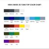 tank top color chart - Warrior Cats Merch