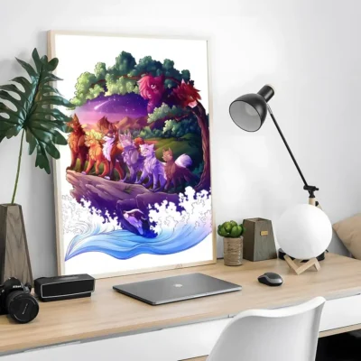 Warrior Cats Spirit Realm Wall Art