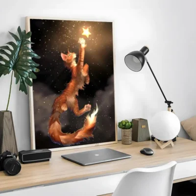 Warrior Cats Firetar New Wall Art