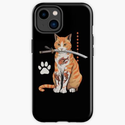 Samurai Cat Warrior Kitty Iphone Case