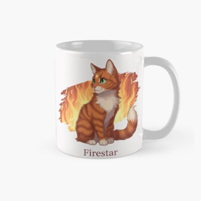 Chibi Firestar Warrior Cats Thunderclan Leader Cute Cat Warriors Fanart Mug