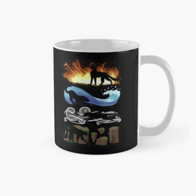 Four Elements Four Cats Mug