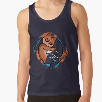 Warrior Cats Fire Vs Ice Tank Top
