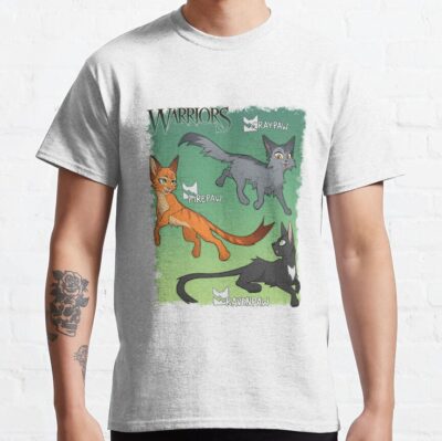 Firepaw Graypaw And Ravenpaw T-Shirt