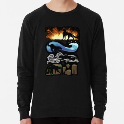 Four Elements Four Cats Sweatshirt