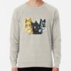 ssrcolightweight sweatshirtmensoatmeal heatherfrontsquare productx1000 bgf8f8f8 11 - Warrior Cats Merch