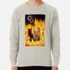 ssrcolightweight sweatshirtmensoatmeal heatherfrontsquare productx1000 bgf8f8f8 15 - Warrior Cats Merch