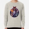 ssrcolightweight sweatshirtmensoatmeal heatherfrontsquare productx1000 bgf8f8f8 4 - Warrior Cats Merch