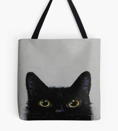 Black Cat Warrior Cats Tote Bag