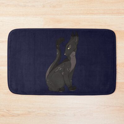 Shadescar Sitting Transparent Bath Mat