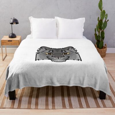 Greystripe Graystripe Headshot Throw Blanket