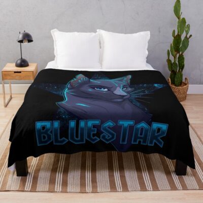 Warrior Cats Bluestar Throw Blanket
