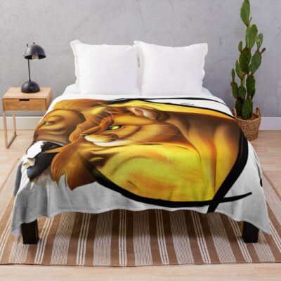 Warrior Cats Firestar Throw Blanket
