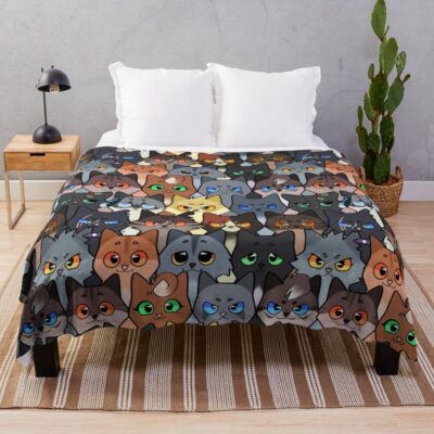 Warrior Cats Kits Throw Blanket