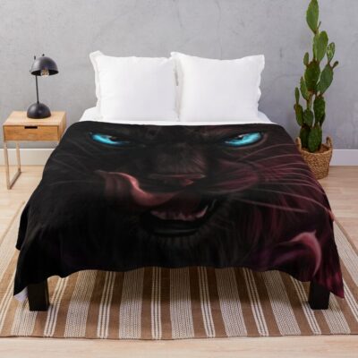 Warrior Cat Scourge Throw Blanket