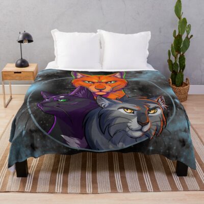 Rise Of The Legends Throw Blanket