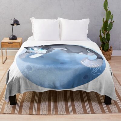 Bluestar Warrior Cats Throw Blanket