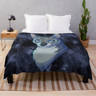 Warrior Cats Jayfeather Throw Blanket