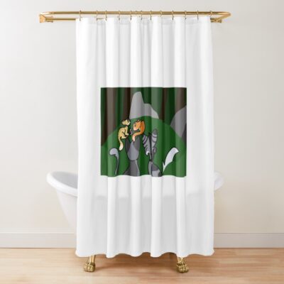 Twitcheyes Joining Thunderclan Shower Curtain