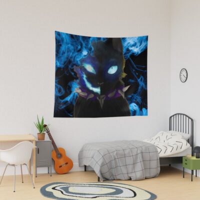 Scourge Warrior Cat Tapestry