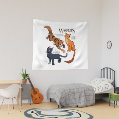 Firestar Tigerstar And Scourge Tapestry