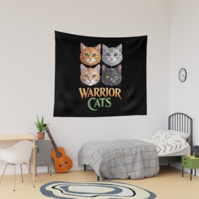 Warrior Cats Lovers Tapestry